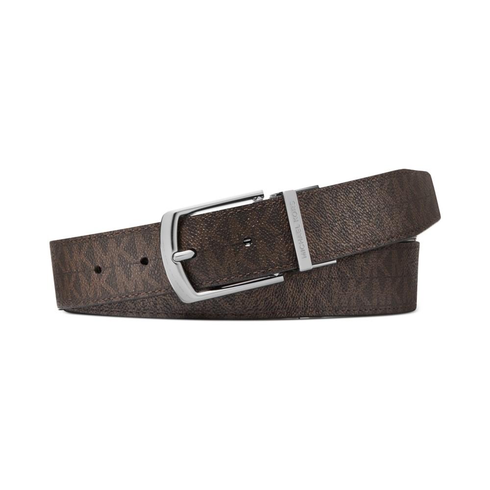 Men's Leather Signature Belt商品第1张图片规格展示