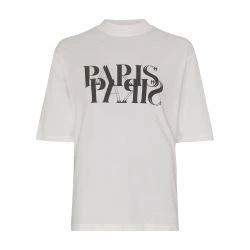 商品ANINE BING|Avi Tee Paris T恤,价格¥761,第1张图片