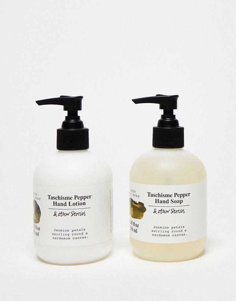 商品& Other Stories|& Other Stories Taschisme Pepper hand soap and hand lotion gift set,价格¥116,第5张图片详细描述