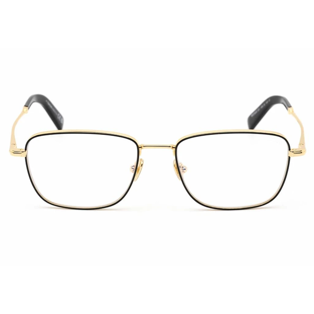 商品Tom Ford|Tom Ford Men's Eyeglasses - Shiny Black Square Full-Rim Metal Frame | FT5748-B 001,价格¥749,第2张图片详细描述