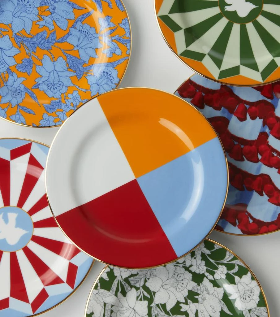 商品LA DOUBLE J|Roman Holiday set of 6 dessert plates,价格¥3959,第3张图片详细描述