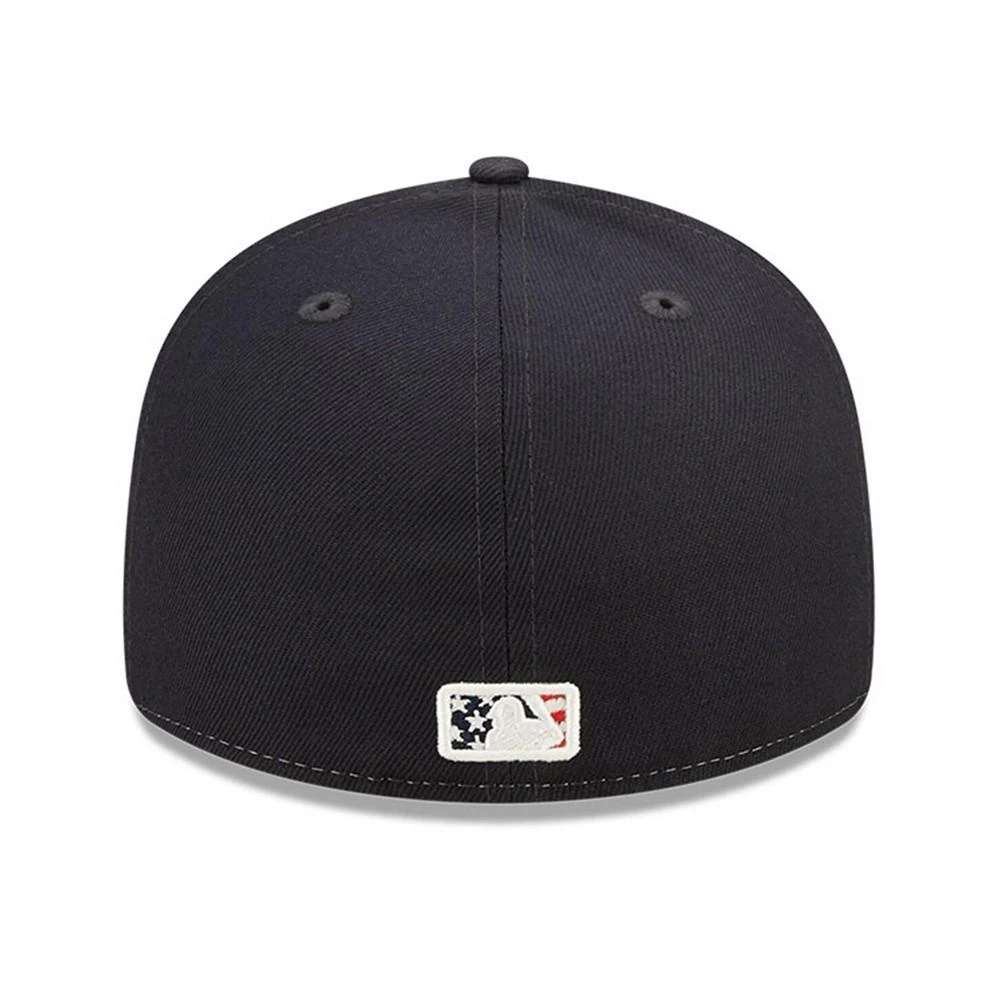 商品New Era|Men's Navy Tampa Bay Rays 2022 4th of July Low Profile 59FIFTY Fitted Hat,价格¥254,第4张图片详细描述