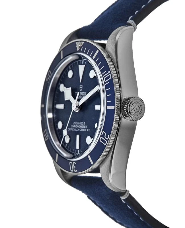 商品Tudor|Tudor Black Bay Fifty-Eight Blue Dial Leather Strap Men's Watch M79030B-0002,价格¥28671,第2张图片详细描述