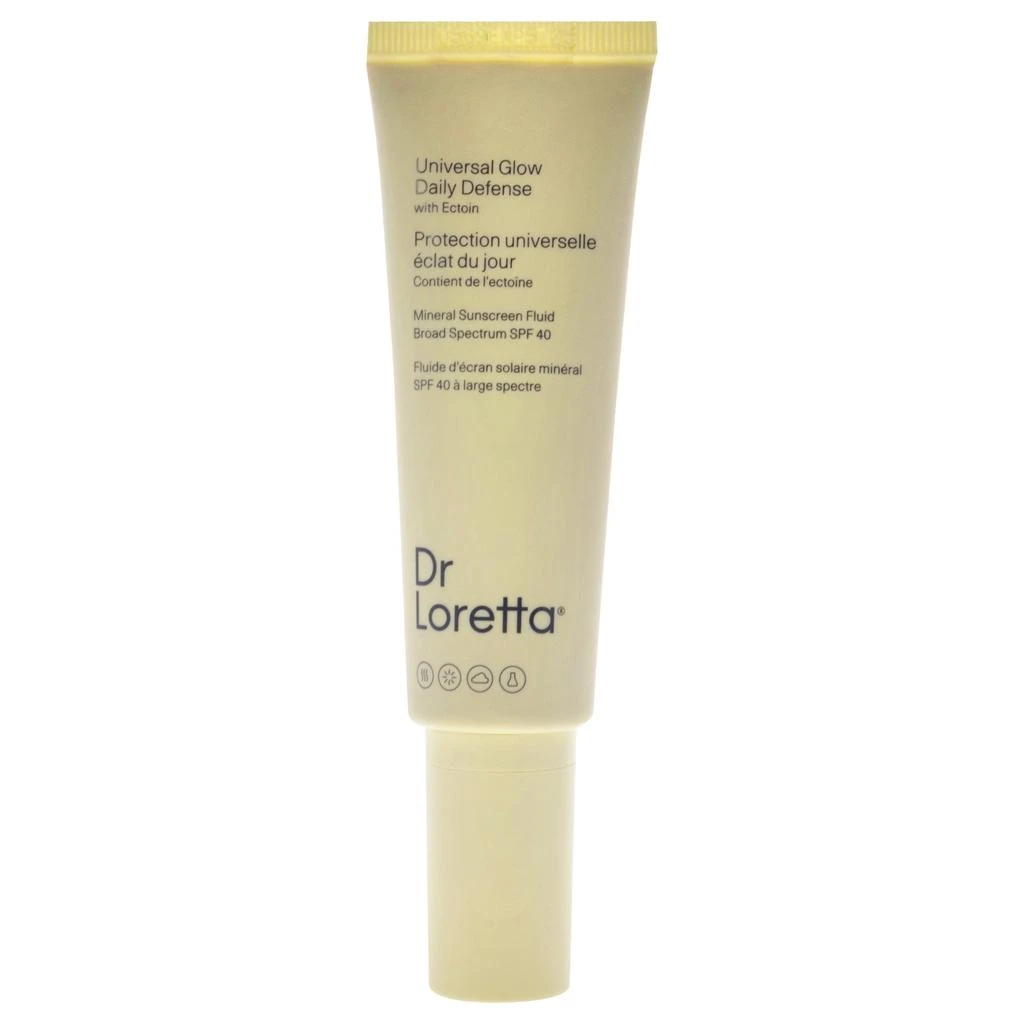 商品Dr. Loretta|Universal Glow Daily Defense Mineral Sunscreen Fluid SPF 40 by  for Women - 1.7 oz Sunscreen,价格¥376,第3张图片详细描述