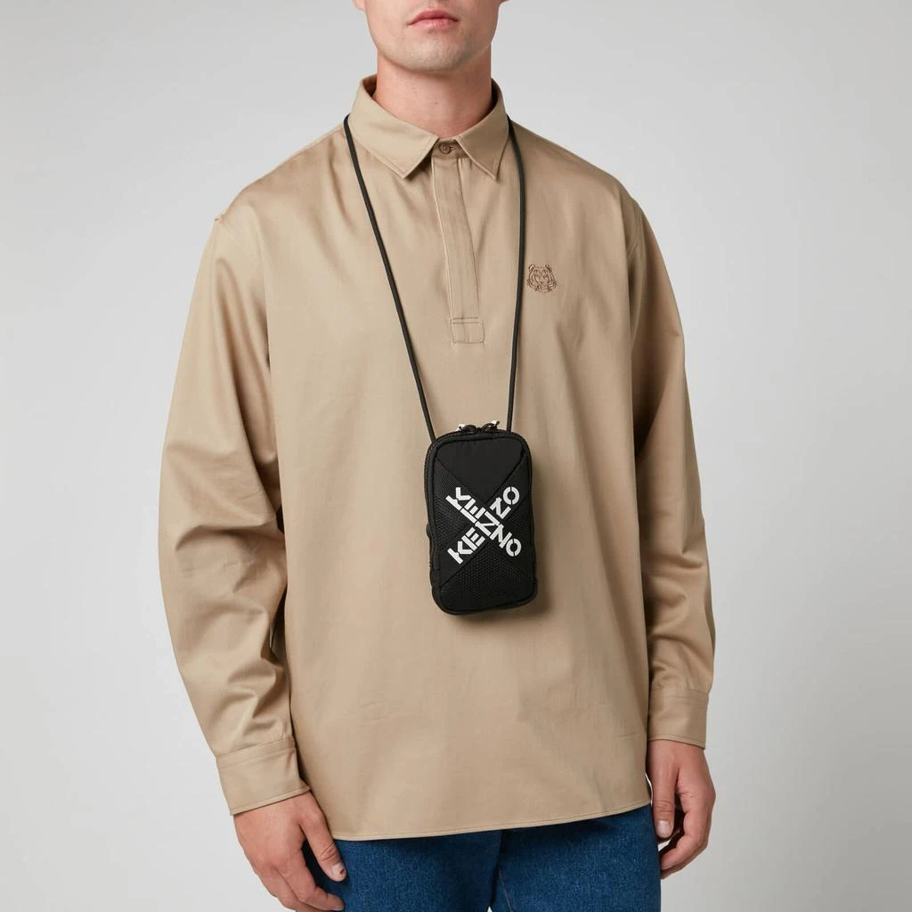 商品Kenzo|Men's Sport Phoneholder on Strap - Black,价格¥149,第2张图片详细描述