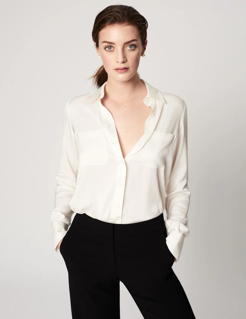 商品Winser London|Tilda silk shirt-ivory-xs,价格¥2362,第4张图片详细描述