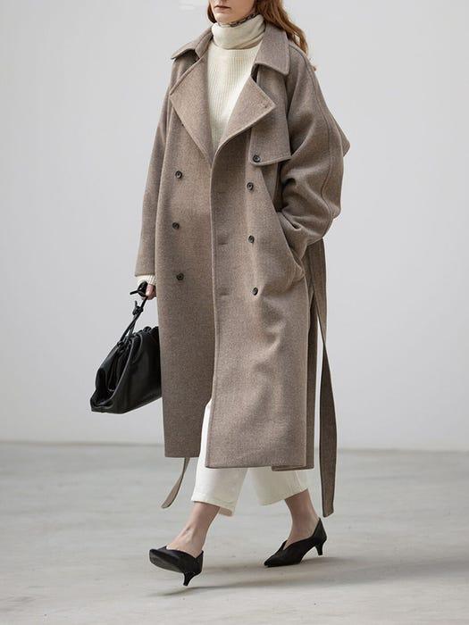 商品OUI MAIS NON|Trench Classic Coat,价格¥1915,第4张图片详细描述