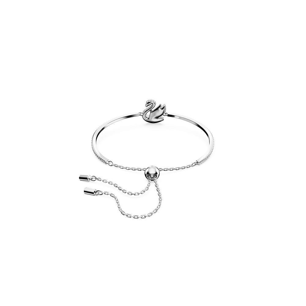 商品Swarovski|Crystal Swan Iconic Swan Bangle,价格¥1324,第4张图片详细描述