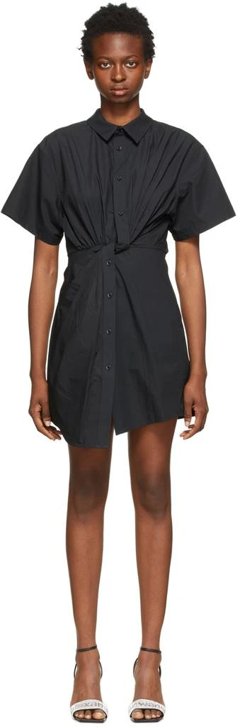 商品Alexander Wang|黑色 Twisted Placket 连衣裙,价格¥1210,第1张图片