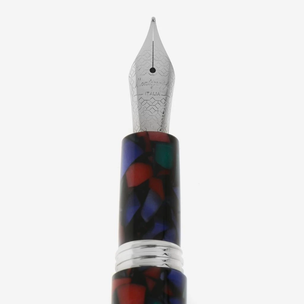 商品Montegrappa|Montegrappa Fortuna Mosaico Aurora Fountain Pen (M) ISFOB3IK,价格¥1255,第3张图片详细描述
