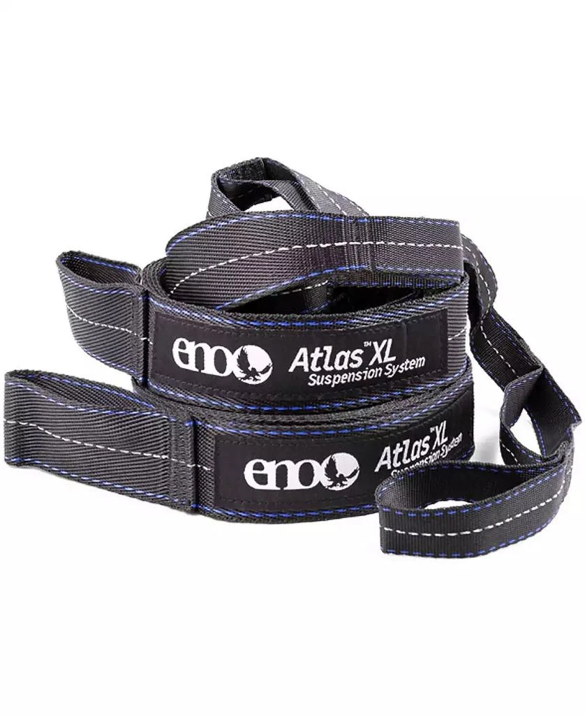 商品ENO|Atlas XL Suspension System - Tree Strap for Hammock - Accessories for Camping, Hiking, and Backpacking - Black/Royal,价格¥298,第1张图片