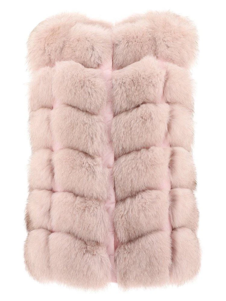 商品FRAME|Frame Quilted Fur Gilet,价格¥4143,第1张图片