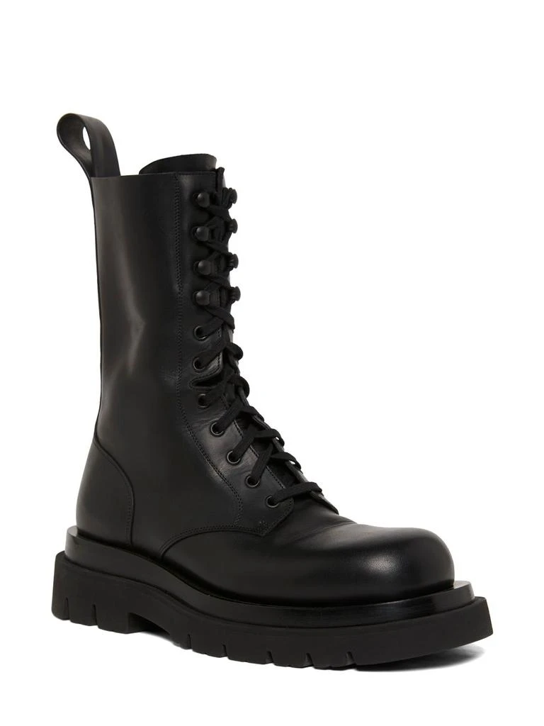 商品Bottega Veneta|40mm Lug Leather Combat Boots,价格¥12767,第2张图片详细描述