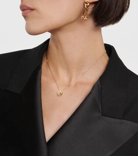 商品Gucci|Icon 18kt gold necklace,价格¥21648,第3张图片详细描述