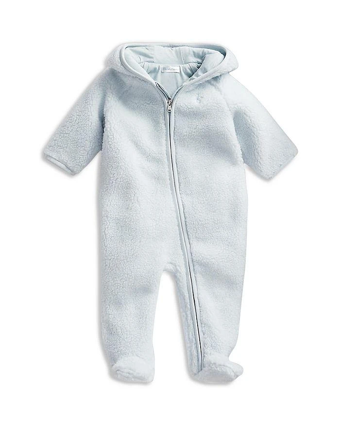 商品Ralph Lauren|Boys' Bear Ear Teddy Fleece Bunting - Baby,价格¥610,第3张图片详细描述