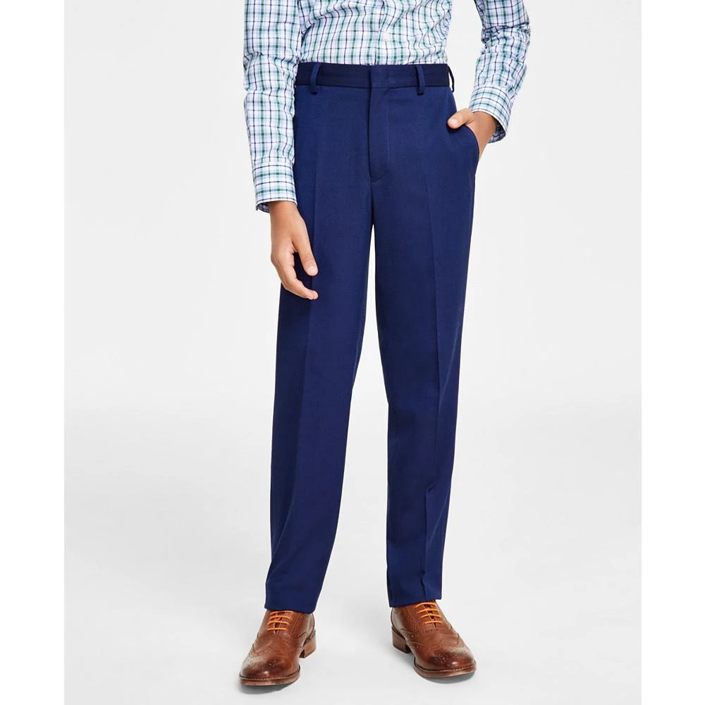 商品Brooks Brothers|Big Boys Classic-Fit Stretch Suit Dress Pants,价格¥558,第1张图片