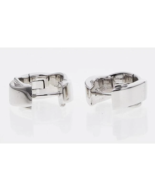 商品MontBlanc|Montblanc Profile Sterling Silver Women's Earrings 36174-SD,价格¥2121,第2张图片详细描述