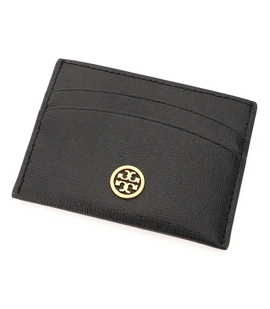 商品Tory Burch|Tory Burch Robinson Logo Plaque Card Case,价格¥460,第4张图片详细描述