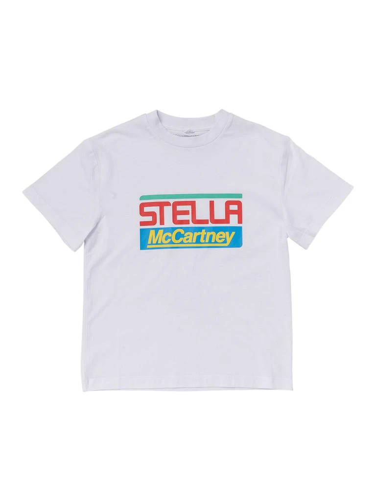 商品Stella McCartney|Logo Print Organic Cotton T-shirt,价格¥355,第1张图片