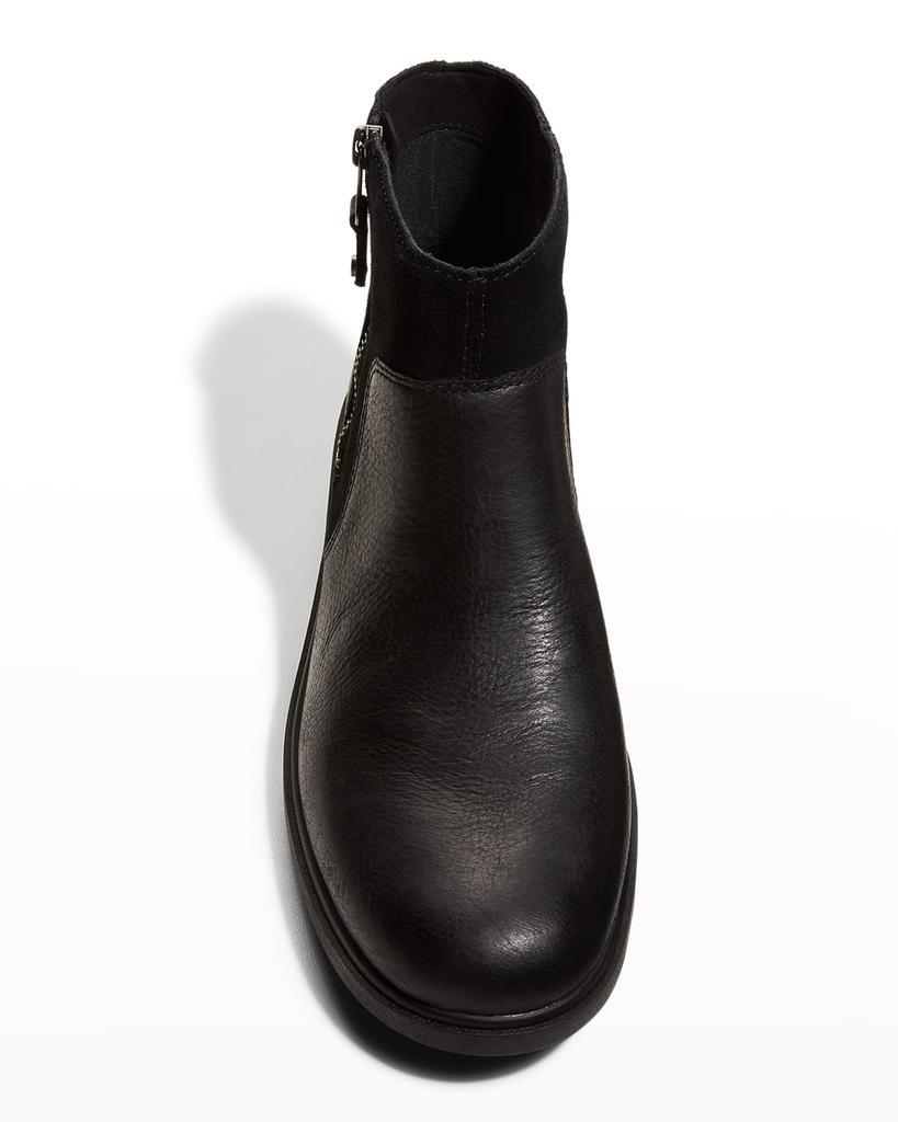商品UGG|Harrison Waterproof Mix-Leather Zip Ankle Booties,价格¥1032,第7张图片详细描述