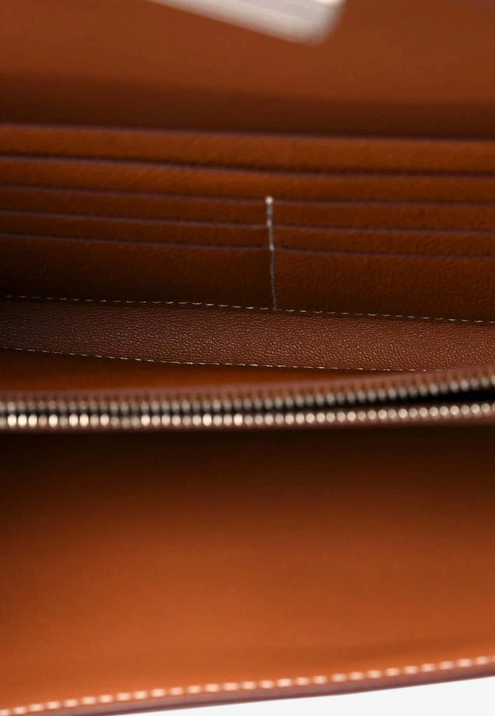 商品Hermes|Constance To Go Wallet in Gold Epsom with Palladium Hardware,价格¥93513,第5张图片详细描述