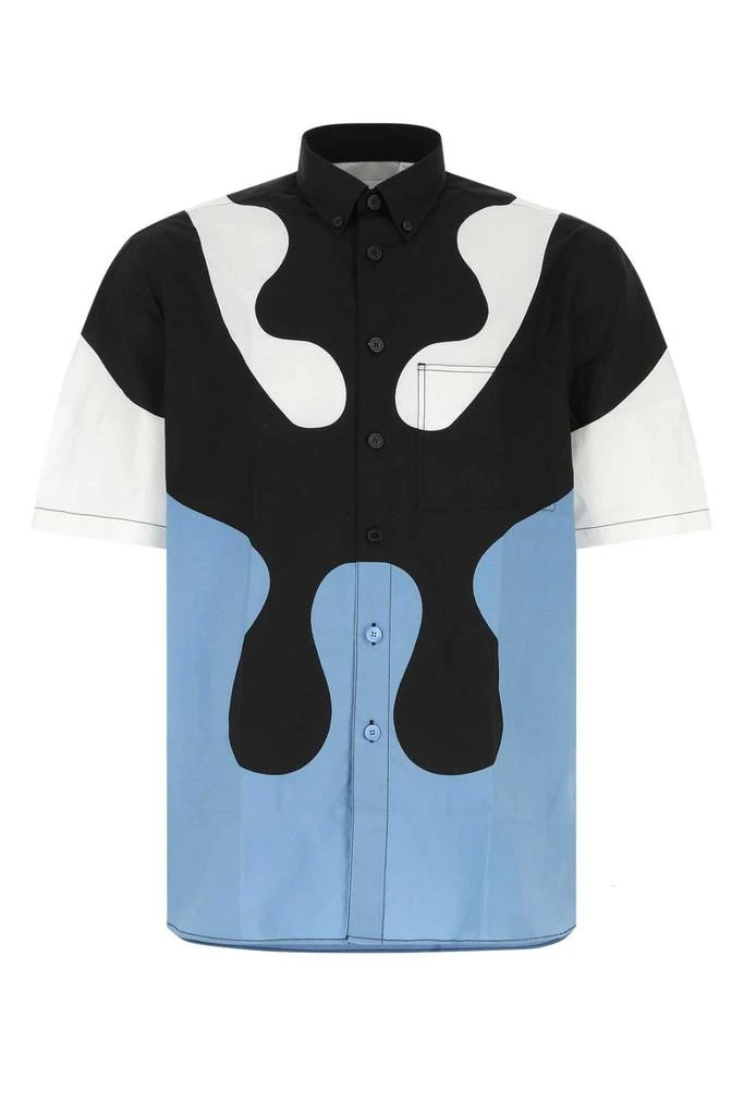 商品Burberry|Burberry Printed Short-Sleeved Shirt,价格¥7623,第1张图片