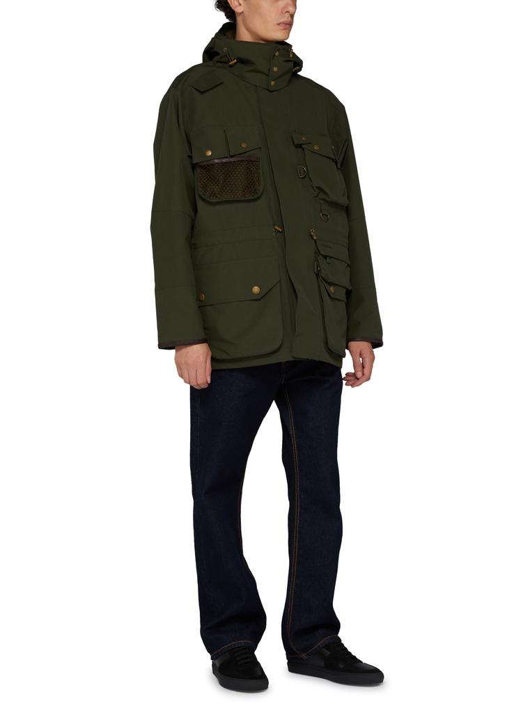 Barbour × YLEVE for UR Traveler Burghley Barbour Heritage Dryfly waterproof jacket - Free Shipping