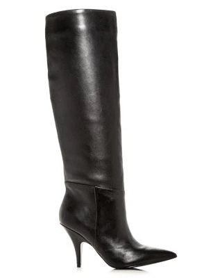 商品KENDALL & KYLIE|Women's Calla Leather Pointed Toe Heel-Heel Boots,价格¥505,第2张图片详细描述