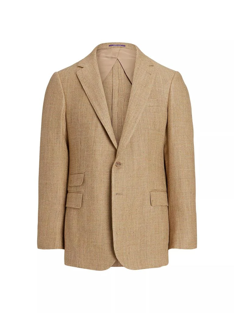 商品Ralph Lauren|Kent Silk &amp; Linen-Blend Two-Button Sport Coat,价格¥11232,第1张图片