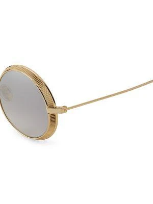 商品Omega|53MM Round Crown-Frame Sunglasses,价格¥1968,第3张图片详细描述