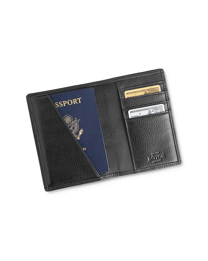 商品ROYCE New York|Leather RFID Blocking Passport Case,价格¥705,第2张图片详细描述