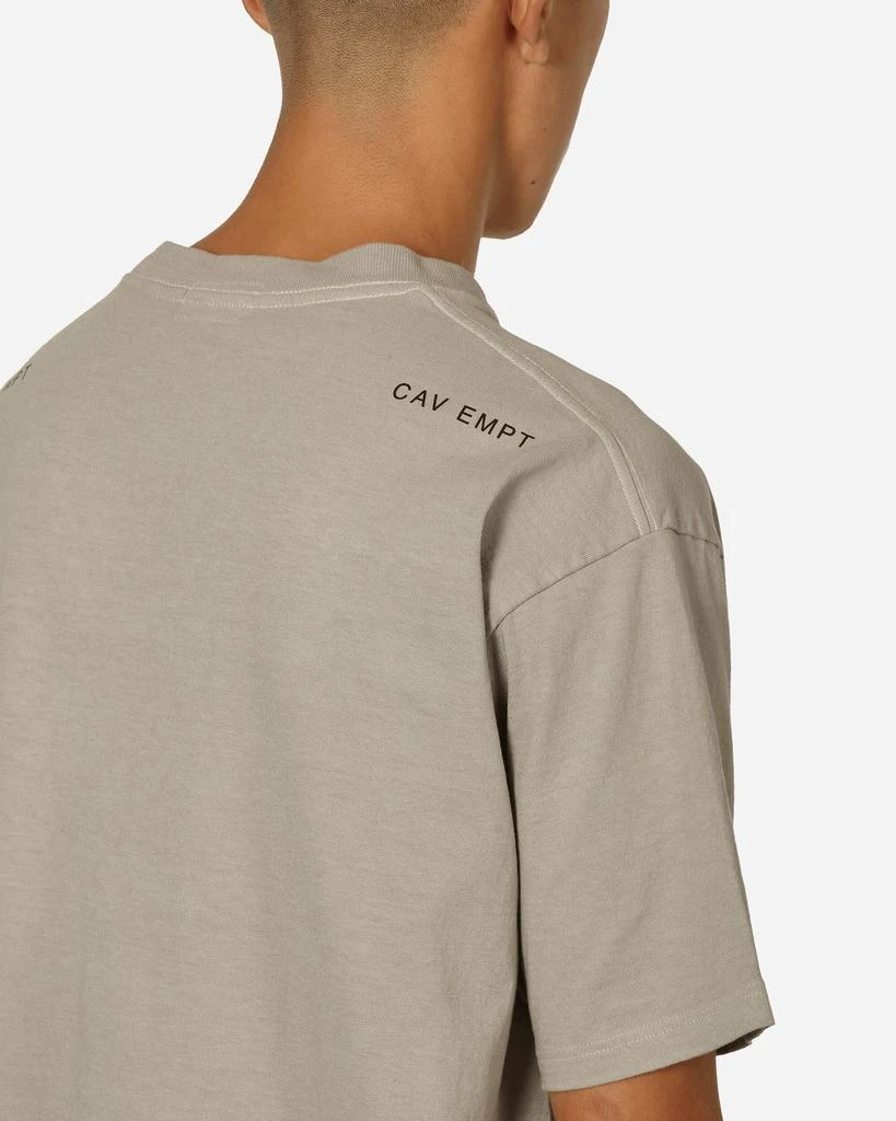 商品Cav Empt|Overdye MD Ced Process T-Shirt Grey,价格¥374,第5张图片详细描述