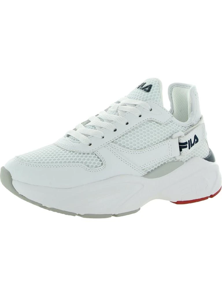 商品Fila|Dynamico Low Womens Faux Leather Fitness Running Shoes,价格¥235,第1张图片