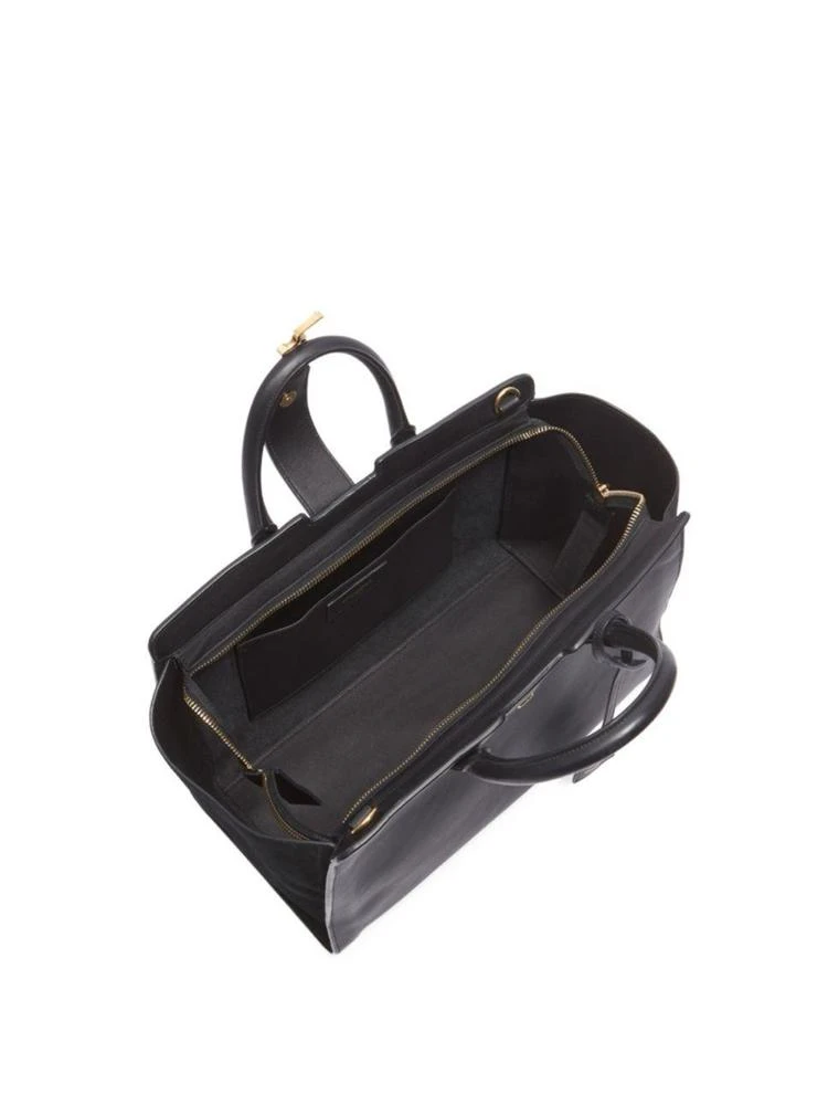 商品Yves Saint Laurent|Monogram Small Downtown Cabas Leather & Suede Bag,价格¥18658,第2张图片详细描述