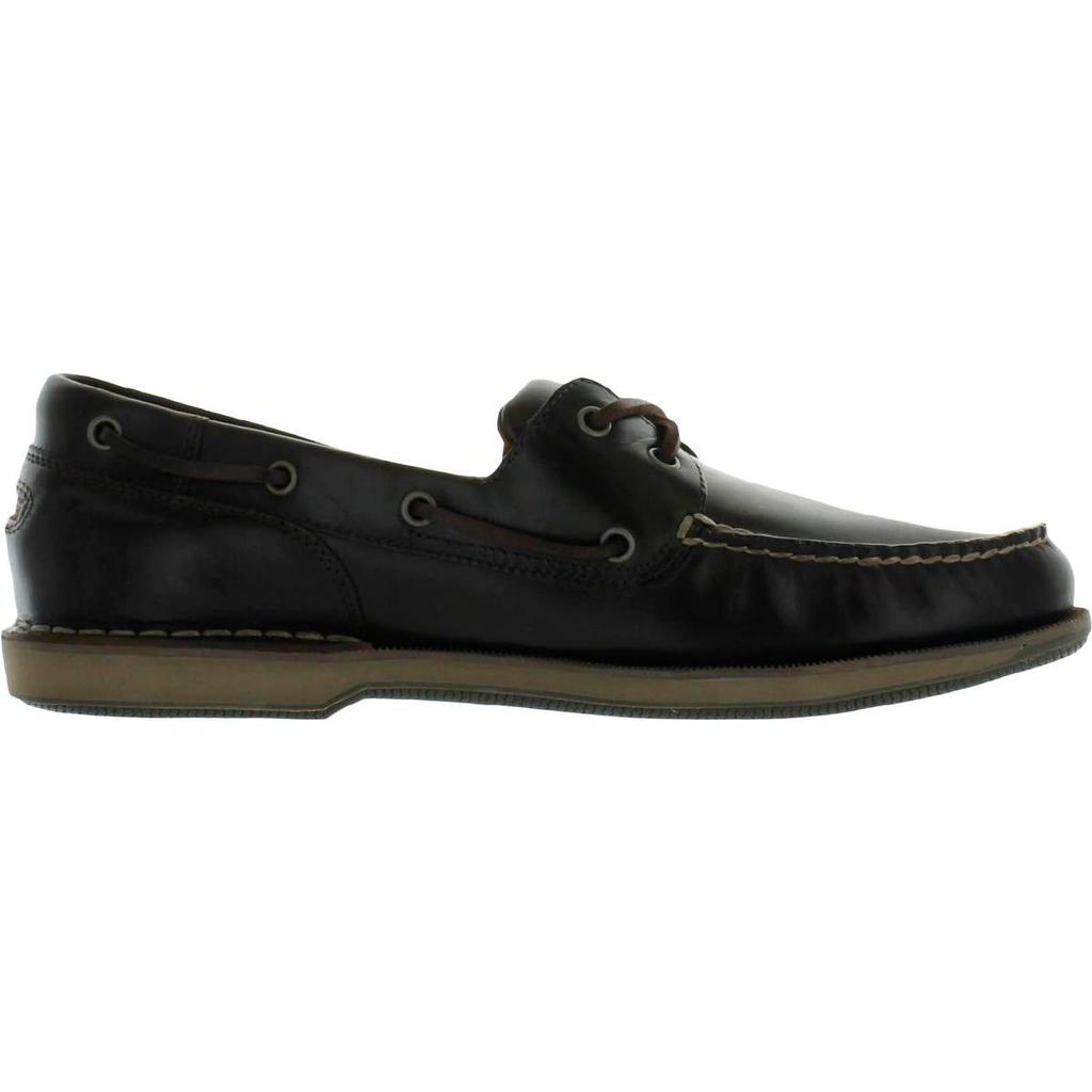 Rockport Mens Perth Leather Solid Loafers商品第4张图片规格展示