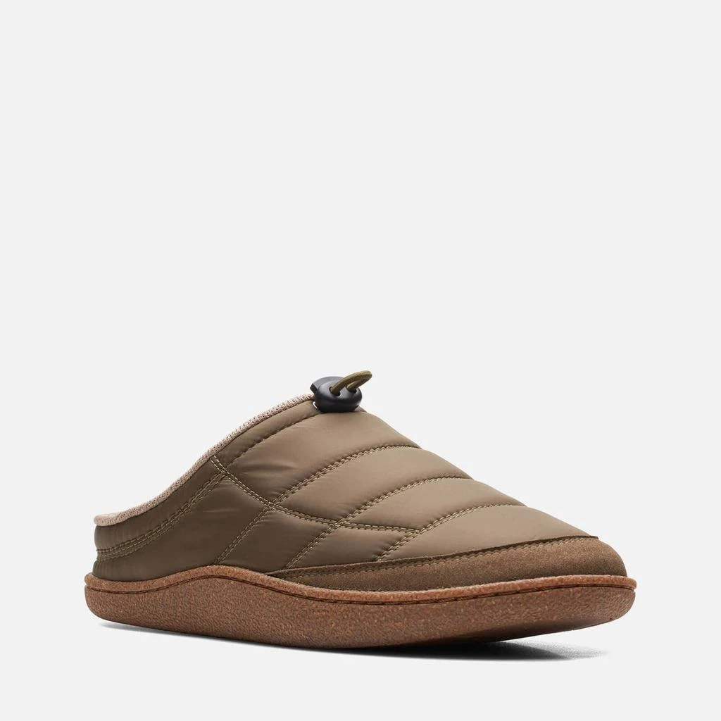 商品Clarks|CLARKS MEN'S PILTON MULES - DARK OLIVE,价格¥280,第2张图片详细描述