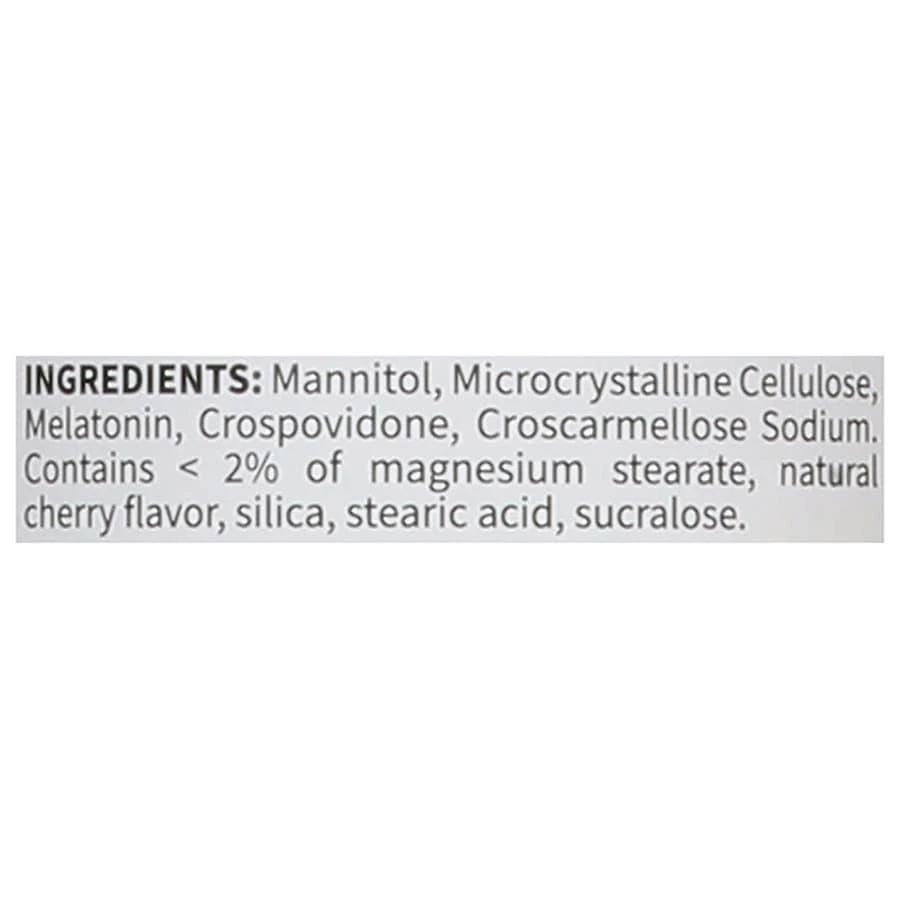 商品Walgreens Free & Pure|Quick Dissolve Melatonin 12 mg Tablets Cherry,价格¥126,第5张图片详细描述