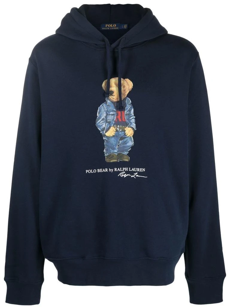 商品Ralph Lauren|Polo bear fleece hoodie,价格¥1083,第1张图片