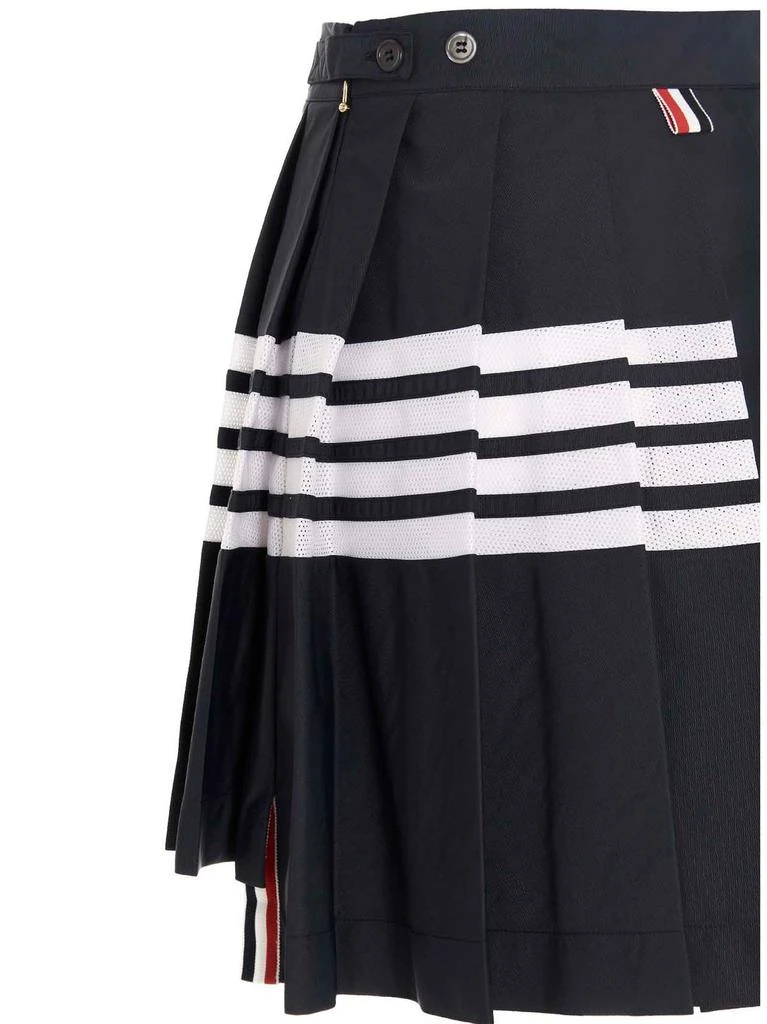 商品Thom Browne|Thom Browne Logo Patch Pleated Mini Skirt,价格¥6975,第3张图片详细描述