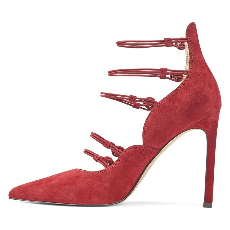 商品Nine West|尖头绒面高跟鞋,价格¥334,第4张图片详细描述