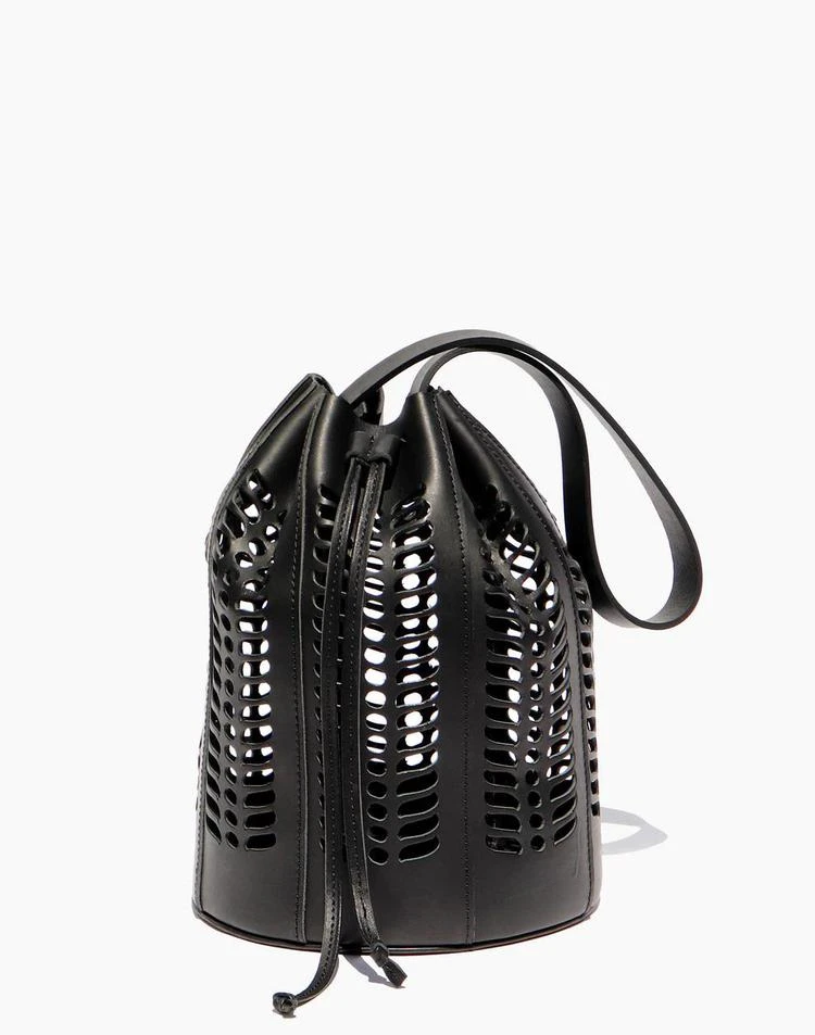 商品Madewell|Modern Weaving™ Jute Die Cut Bucket Bag,价格¥4059,第1张图片