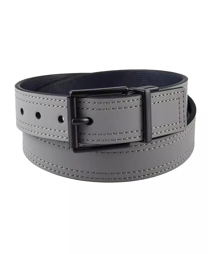 商品Calvin Klein|Big Boys Casual Two-in-One Reversible Roller Bar Buckle Jean Belt,价格¥168,第1张图片