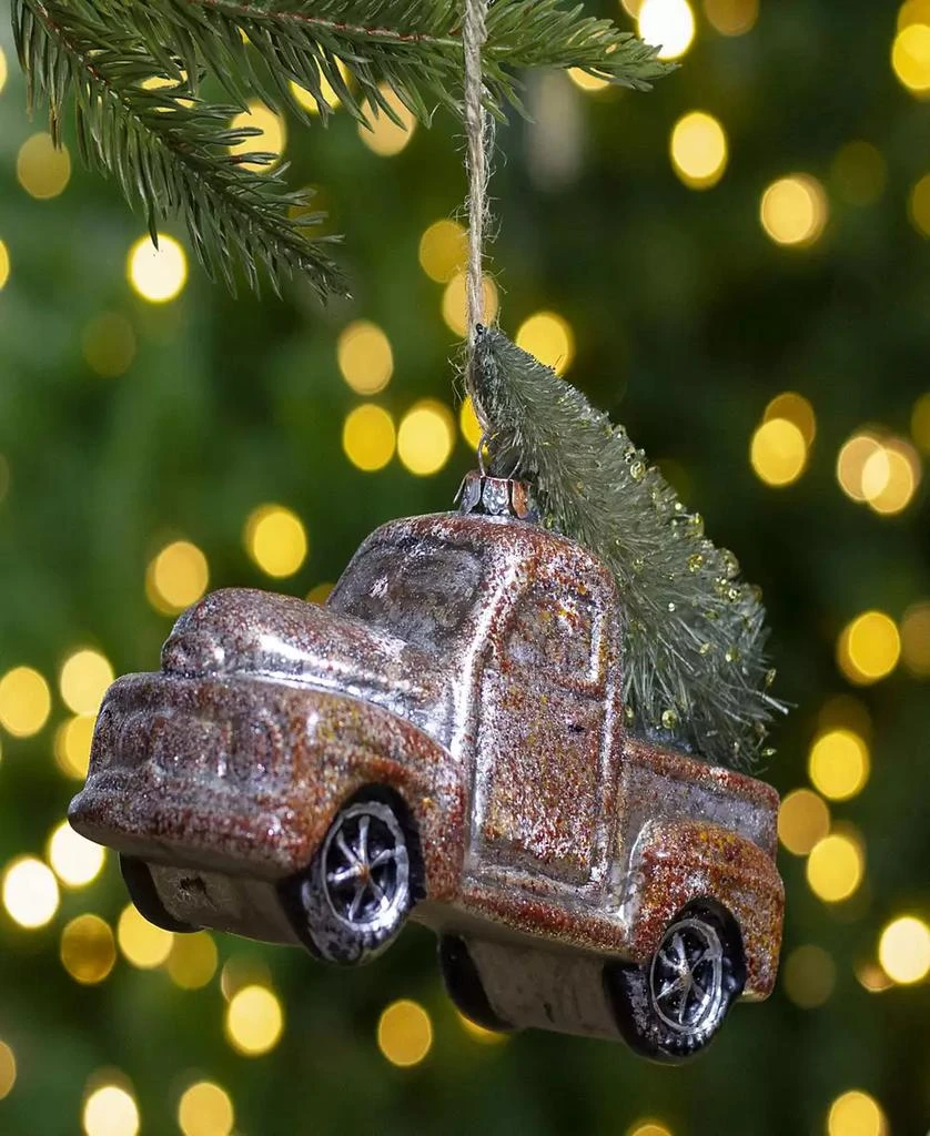 商品Northlight|5.75" Retro Mercury Glass Country Rustic Pickup Truck Christmas Ornament,价格¥282,第4张图片详细描述