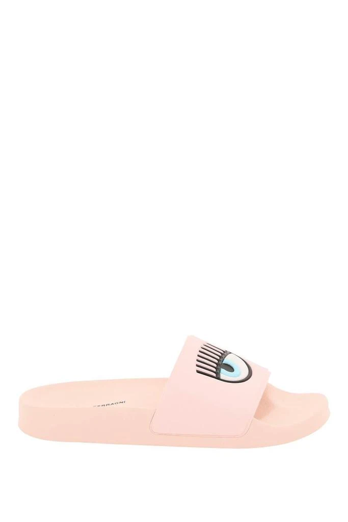 商品Chiara Ferragni|'EYESTAR' RUBBER SLIDES,价格¥449,第1张图片