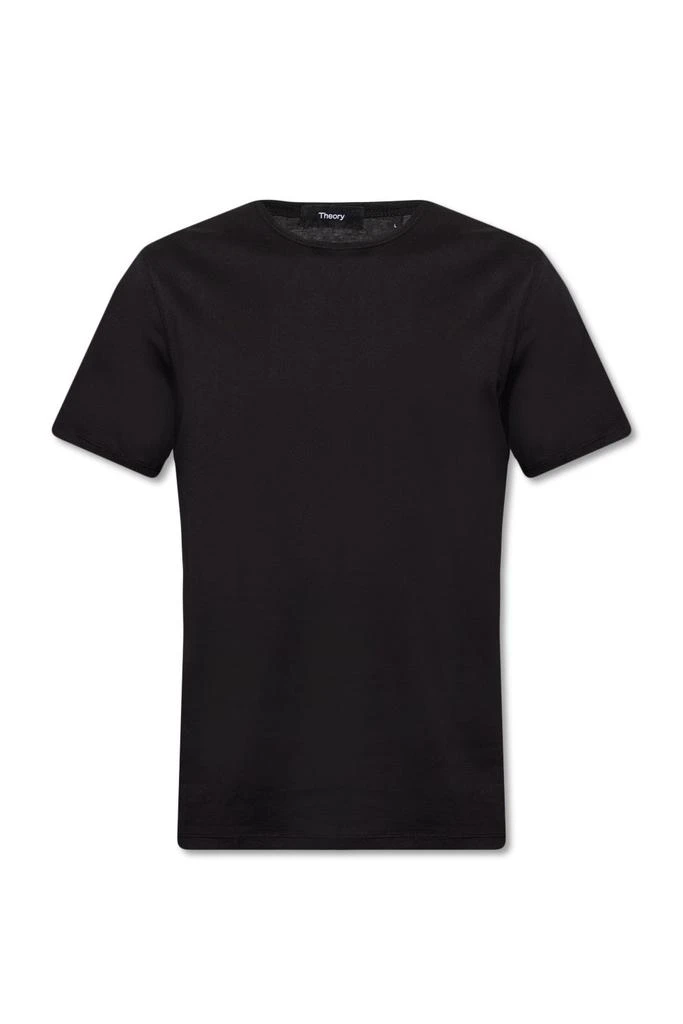 商品Theory|Theory Precise Short-Sleeved Crewneck T-Shirt,价格¥574,第1张图片