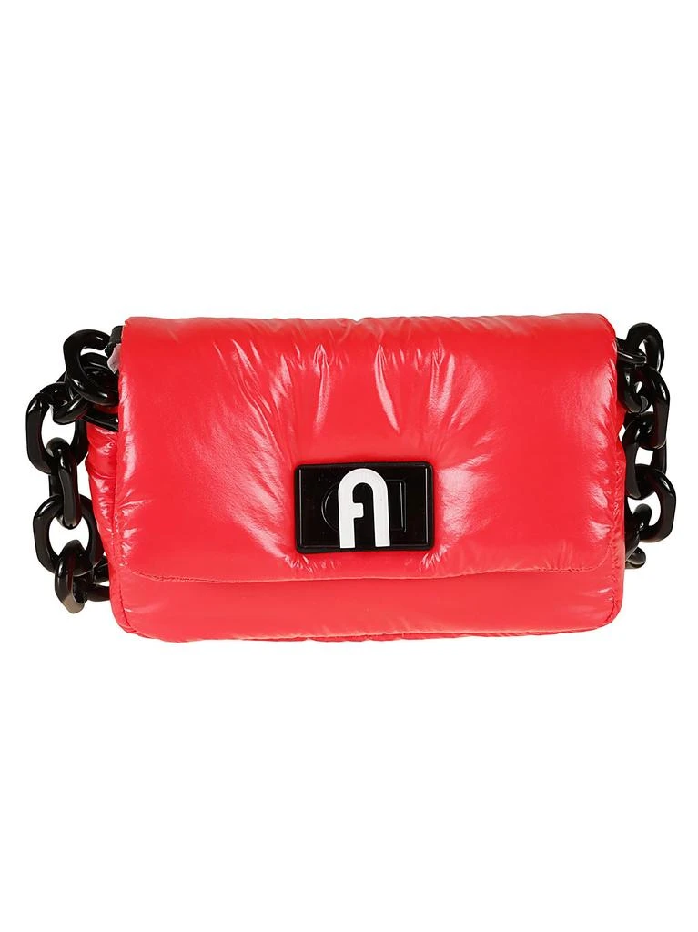 商品Furla|Furla Chain Strap Logo Lock Shoulder Bag,价格¥1814,第1张图片