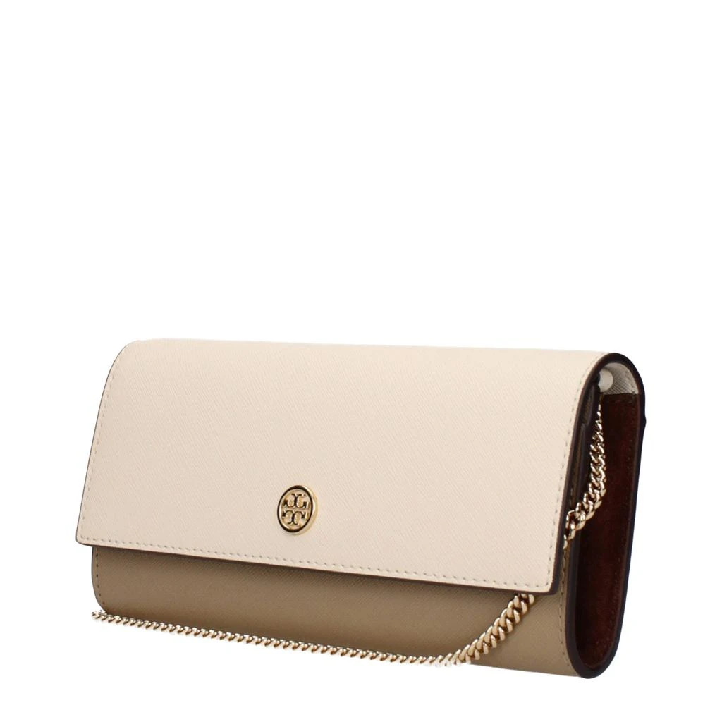 商品Tory Burch|Tory Burch Beige Leather Clutch Bags,价格¥3194,第2张图片详细描述