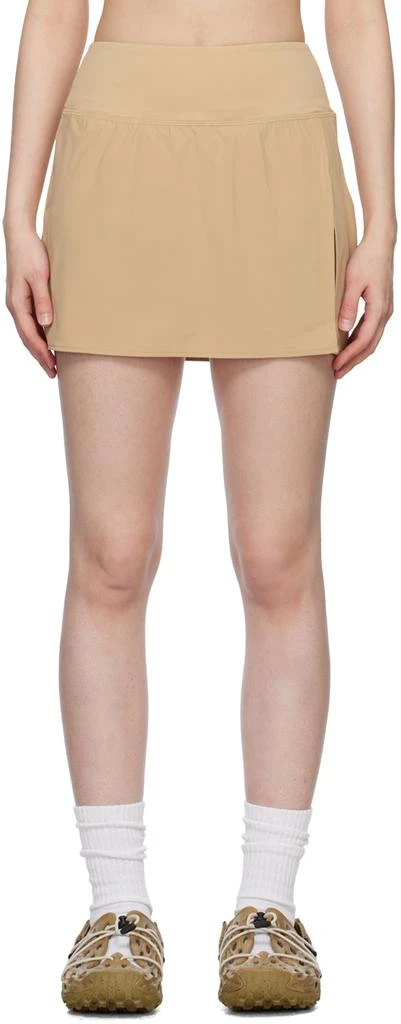 商品The North Face|Khaki Arque Mini Skirt,价格¥353,第1张图片