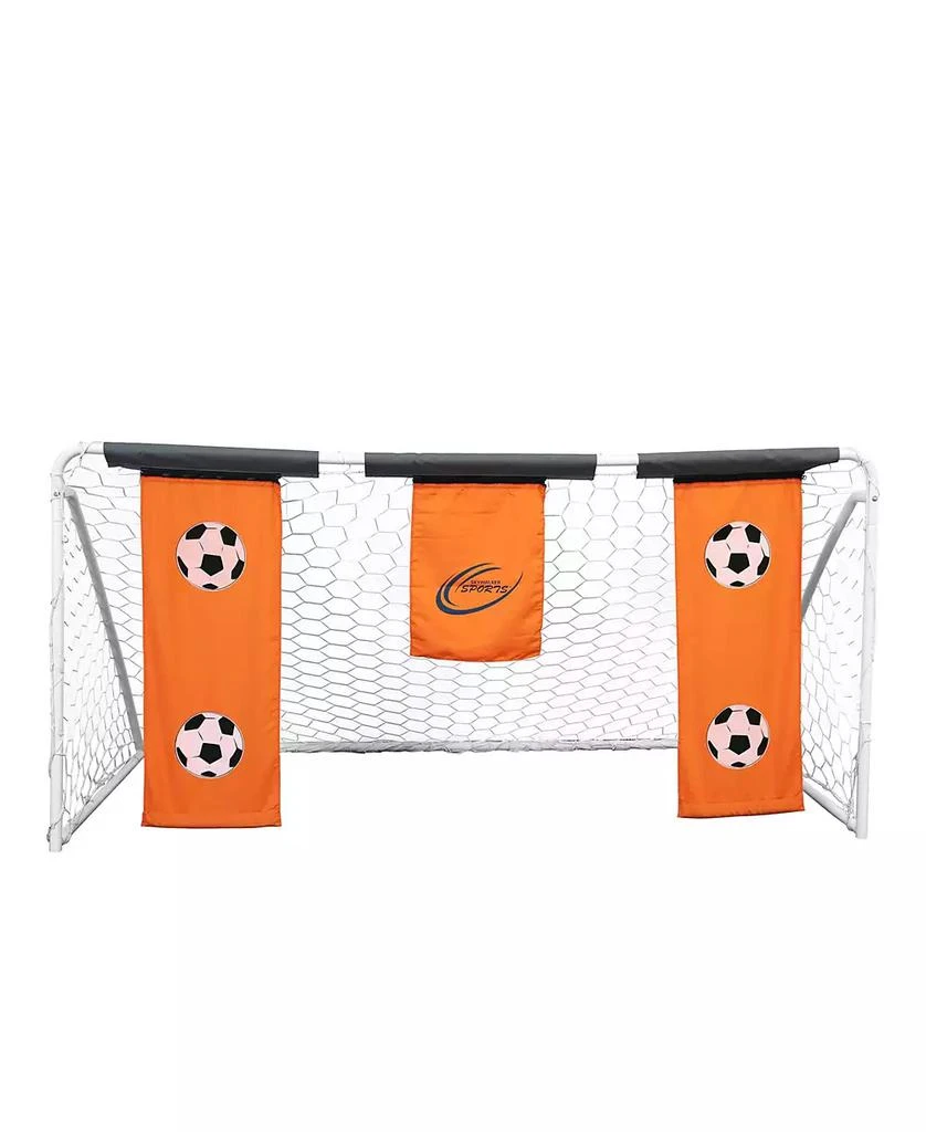 商品Skywalker Trampolines|Skywalker Sports 9' x 5' Soccer Goal with Practice Banners,价格¥1669,第1张图片