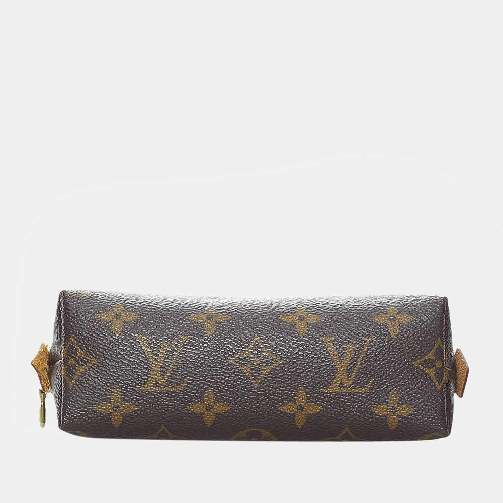 商品[二手商品] Louis Vuitton|Louis Vuitton Brown Monogram Cosmetic Pouch,价格¥4718,第4张图片详细描述
